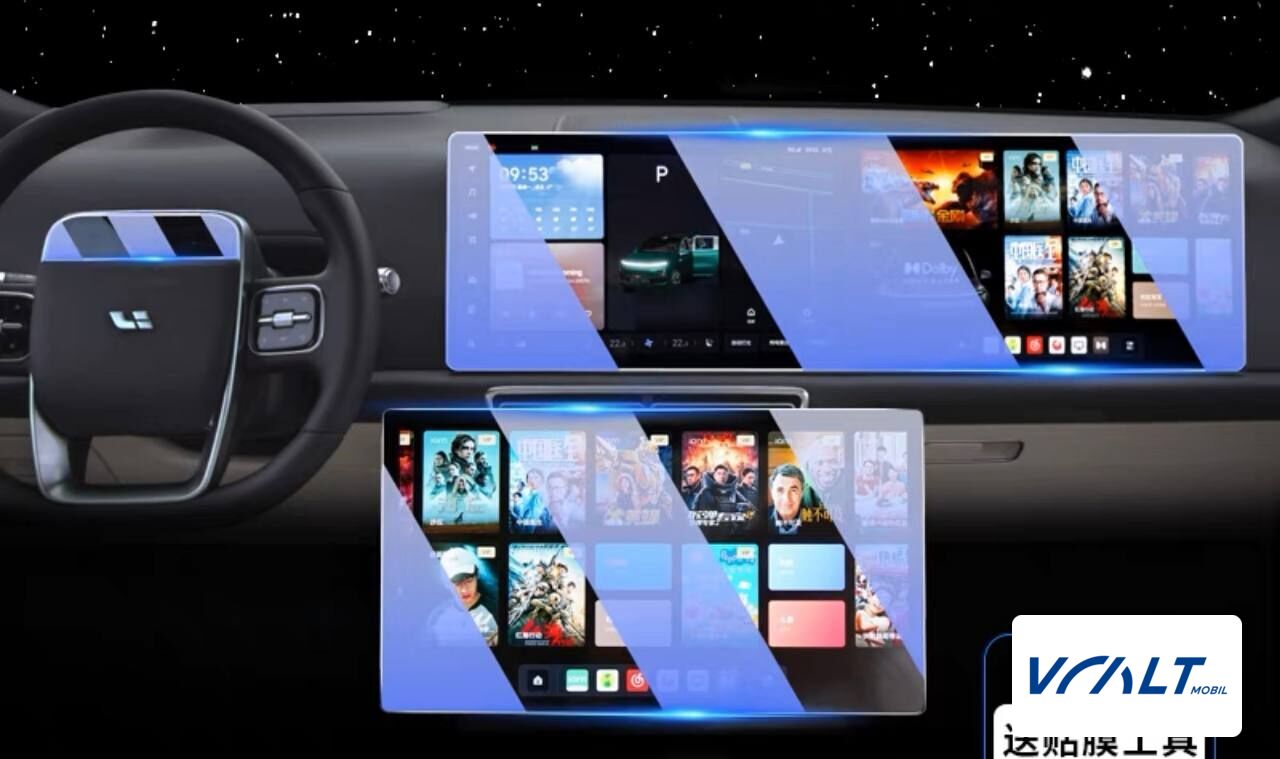 Защитные глянцевые стёкла для мониторов LiXiang (антиблик) L6, L7, L8, L9