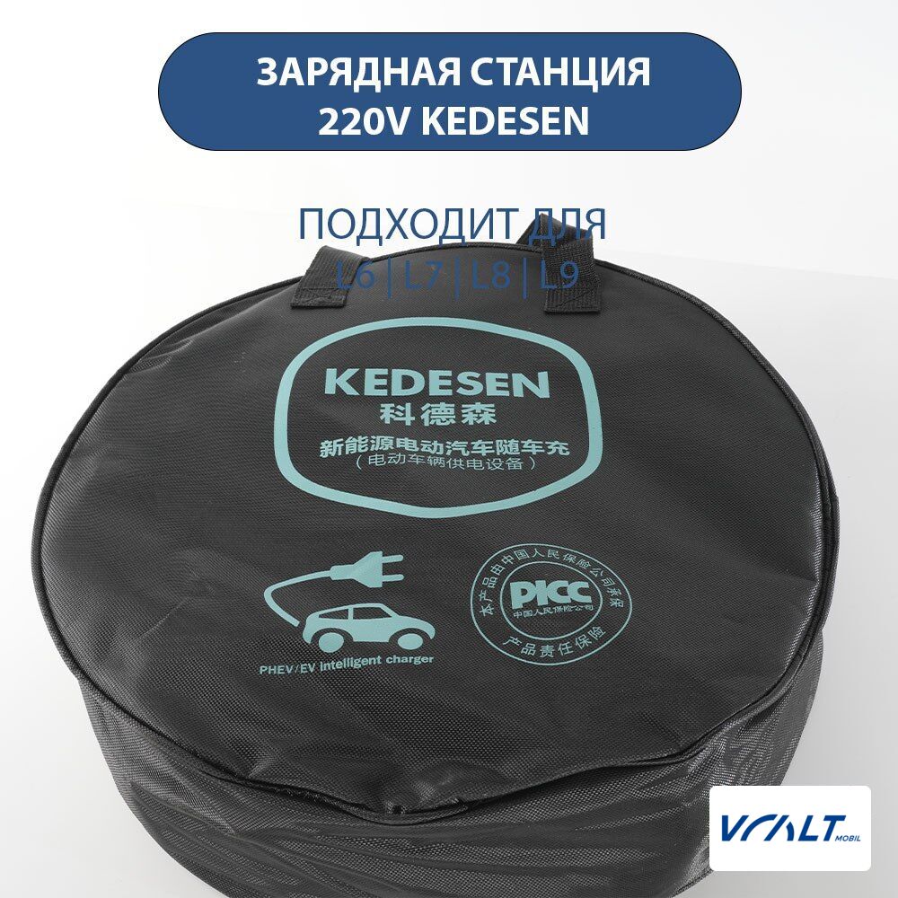 Зарядное устройство Кедесен 220В для LiXiang с кабелем 10м