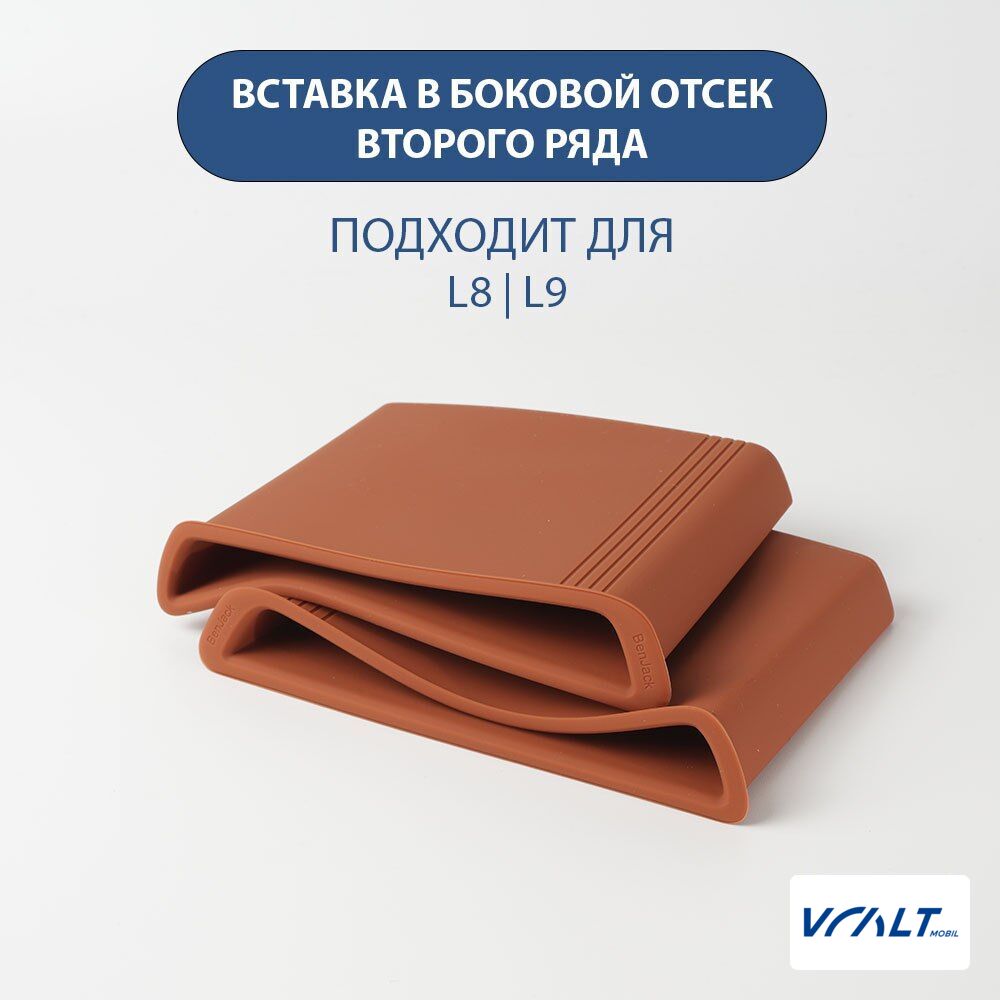 Силиконовые накладки на боковые карманы второго ряда для LiXiang L8 и L9
