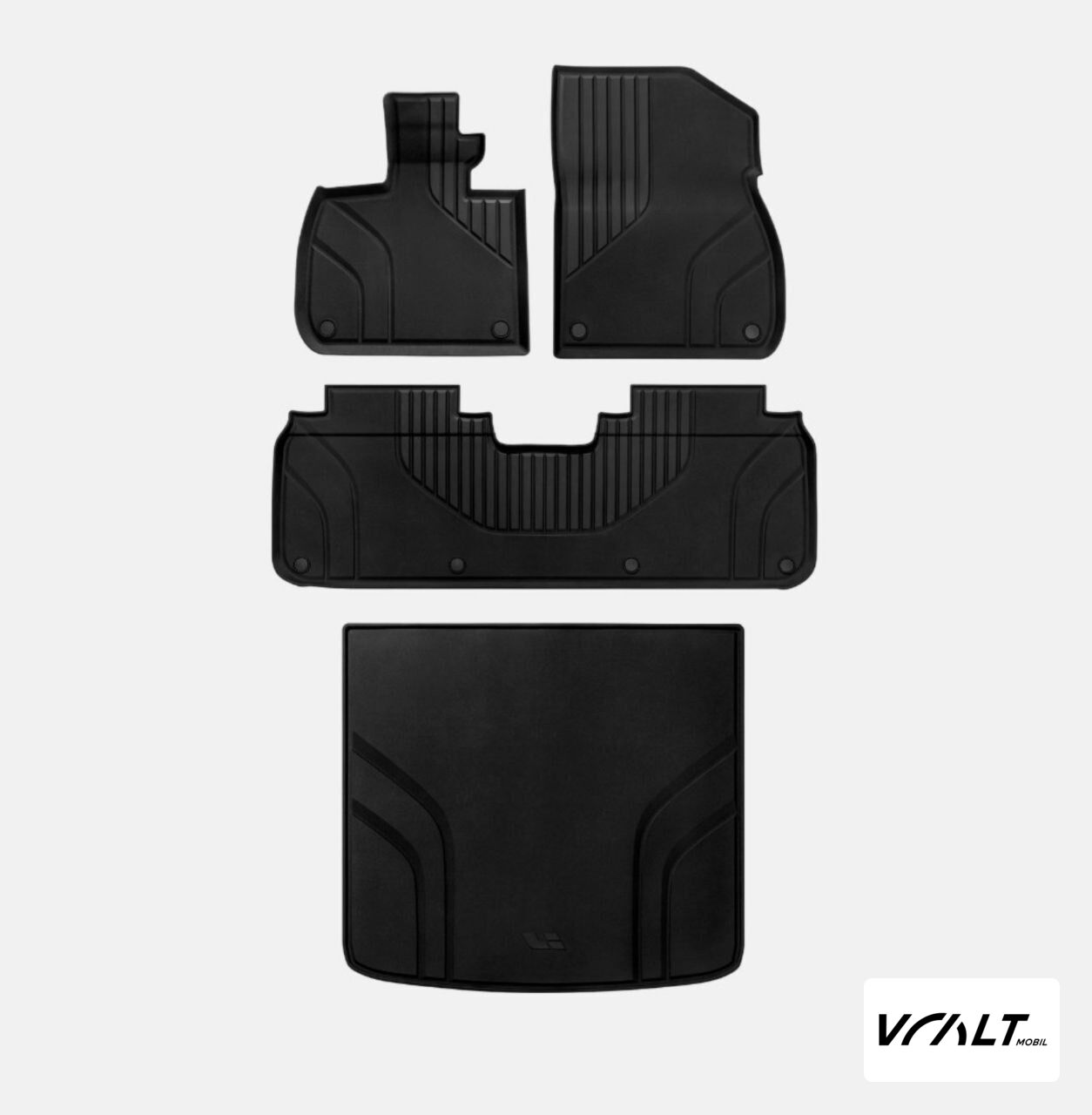 Комплект салонных ковриков и коврика багажника TPE для LiXiang L7 2023