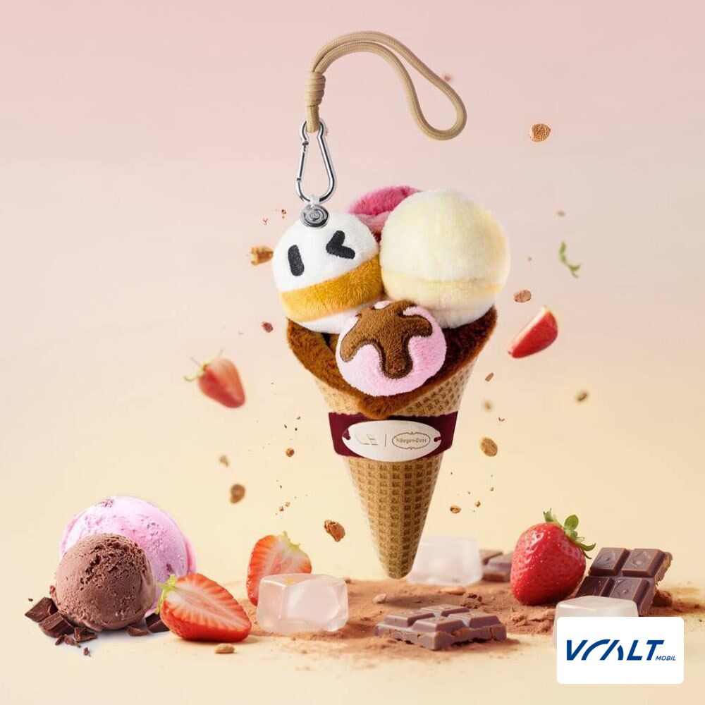 Брелок Häagen-Dazs для LiXiang (оригинальная коллаборация)